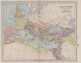 Roman Empire in Its Greatest Extent